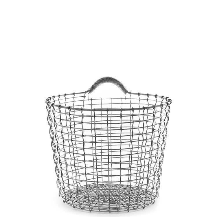 Handmade Basket Galvanized Steel Bin Series 16